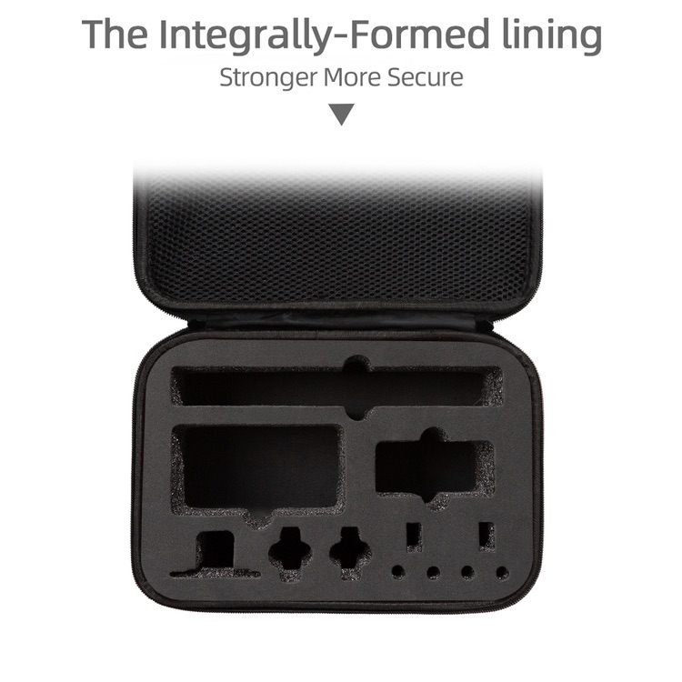 Anti-Shock Carrying Storage Case for DJI Osmo Action 3 - Black