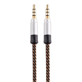 Aux Cable Gold-Plated 3.5 mm Stereo Audio 1.5M - Brown