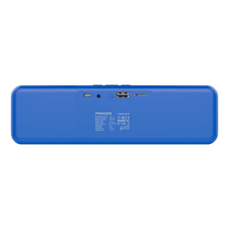 Bluetooth Speaker PROMATE 6W Wireless HD CAPSULE-2 - Blue