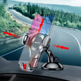 Car Phone Holder BASEUS Osculum Type Gravity Mount - Black