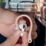 Ear Hooks for AirPods Pro / 2 / 1 Anti-lost Silicone - Pink