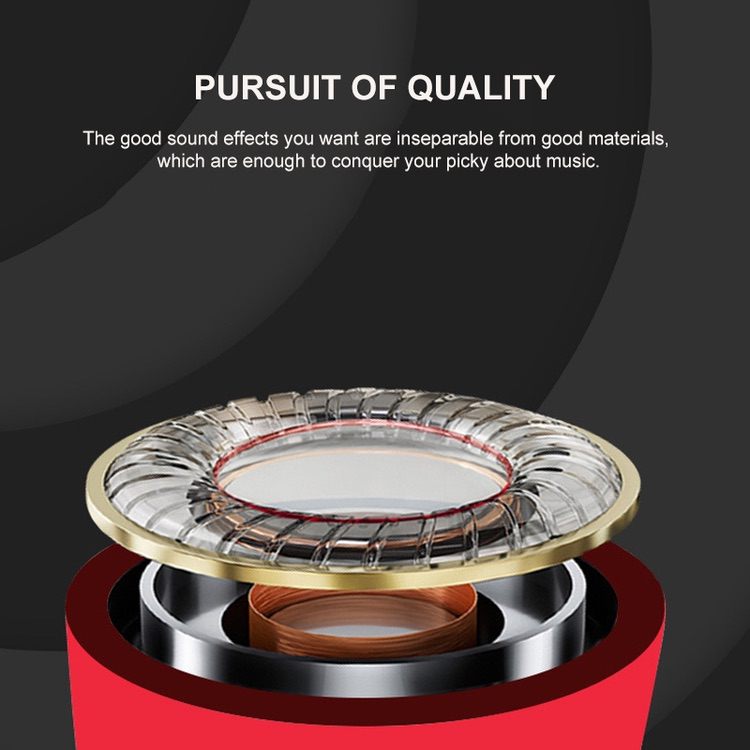 Earphone Wired Headset Super Bass Sound With Mic - Green