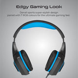 Gaming Headphones Wired High Fidelity Surround Sound VERTUX - Blue