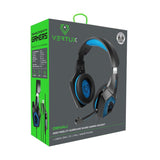 Gaming Headphones Wired High Fidelity Surround Sound VERTUX - Blue