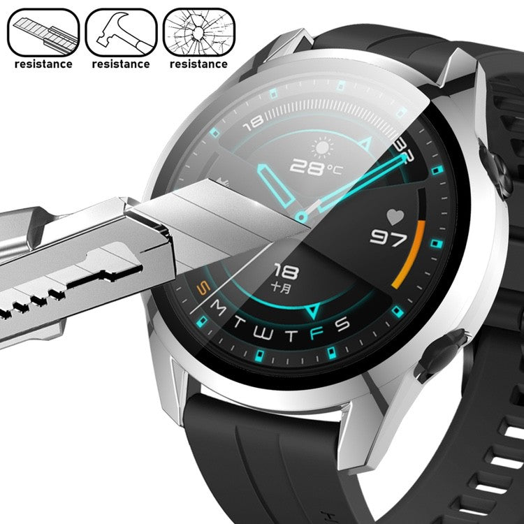Huawei Watch GT2 46mm Tempered Glass Case Silver