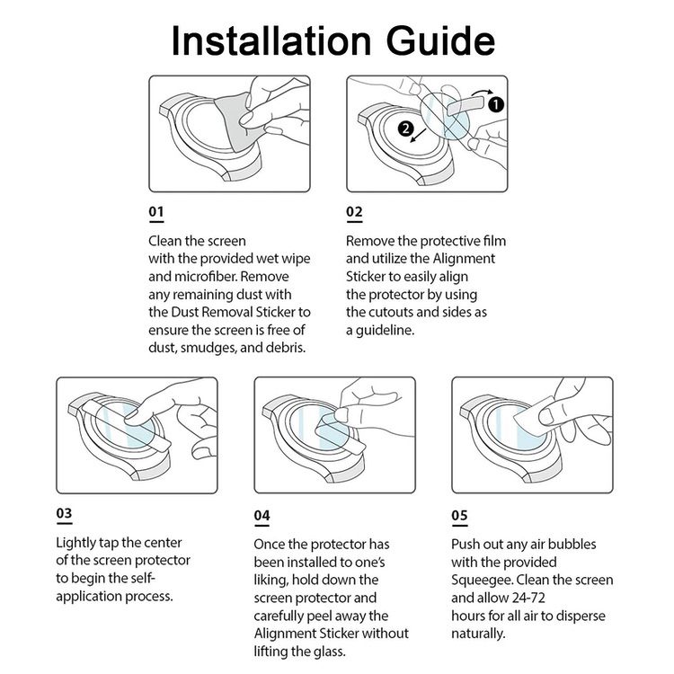Huawei Watch GT2 Pro Screen Protector Tempered Glass