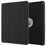 iPad 9/8/7 10.2 Case Shockproof Flip PU Leather - Black