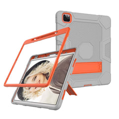 iPad Pro 12.9 4th Generation 2020 Case Shockproof Protective - Grey Orange