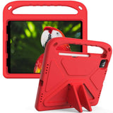 iPad Pro 11 Case With Portable Handle Shockproof - Red