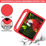 iPad Pro 11 Case With Portable Handle Shockproof - Red