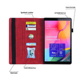 iPad Pro 11 2022/2021/2020/2018 Case Shockproof Business Style - Red