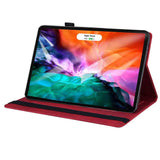 iPad Pro 11 2022/2021/2020/2018 Case Shockproof Business Style - Red