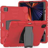 iPad Pro 12.9 2022/2021 Case Shockproof 3-Layer Protection - Red