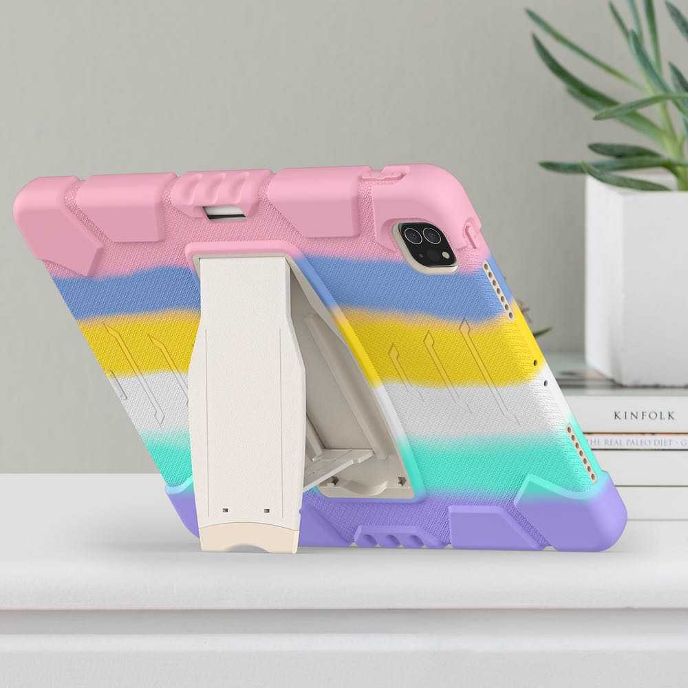 iPad Pro 12.9 2022 / 2021 Case Shockproof 3-Layer Protection - Colourful