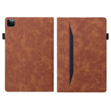 iPad Pro 12.9 2022 / 2021 / 2020 Case With Cards Slots - Brown