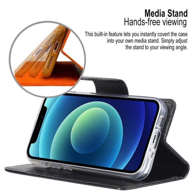 iPhone 13 Mini Case MERCURY GOOSPERY New Bravo Diary - Black