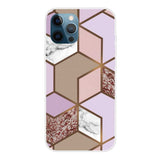 Marble Pattern Printing Design iPhone 12/iPhone 12 Pro Case