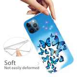 Beautiful Butterfly Printing Design Soft TPU iPhone 12/iPhone 12 Pro Case