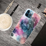 Marble Pattern Printing Design Soft TPU iPhone 12/iPhone 12 Pro Case