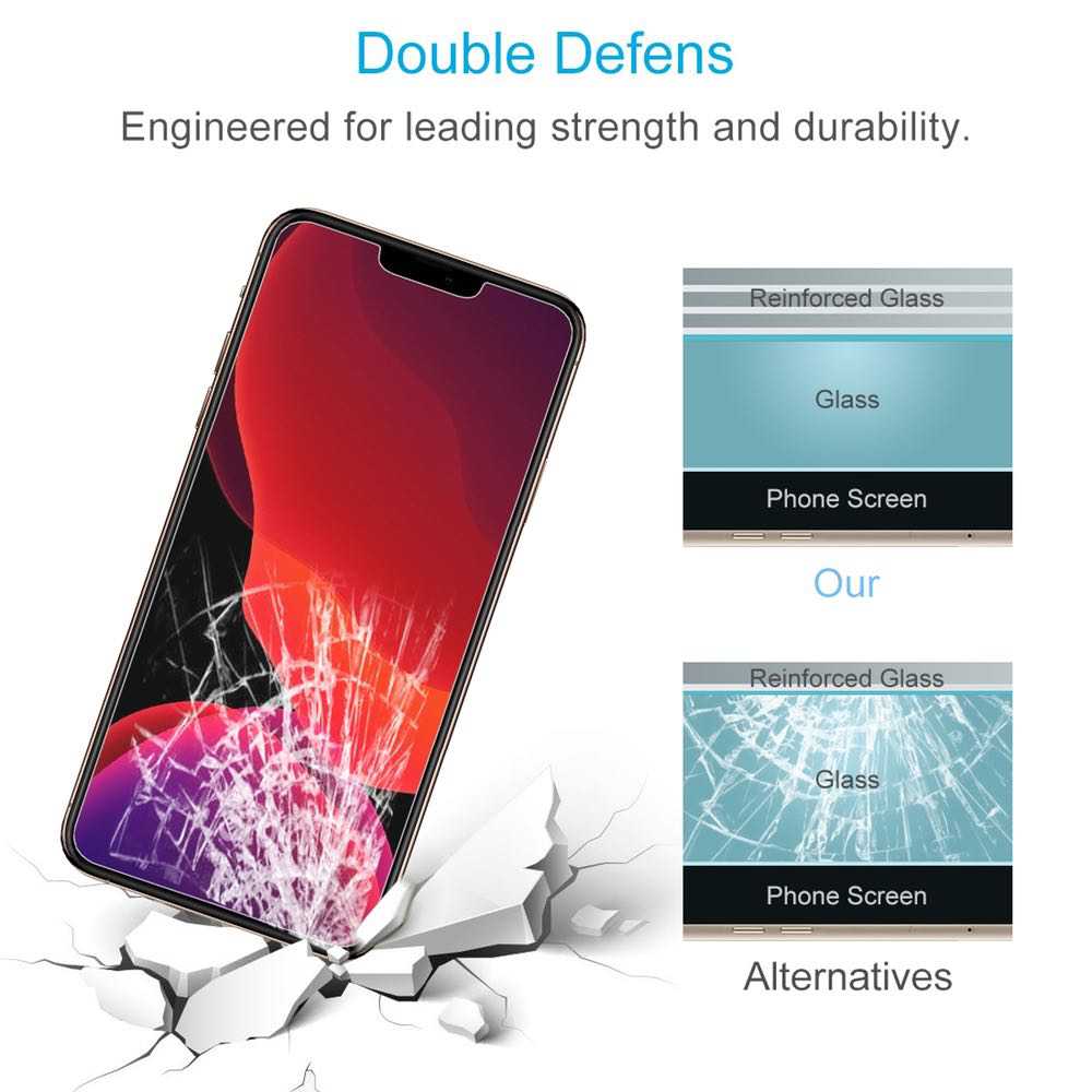 iPhone 12 Mini Screen Protector Tempered Glass - Ultra Clear