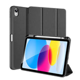 iPad 10 2022 Case DUX DUCIS Domo Series - Black