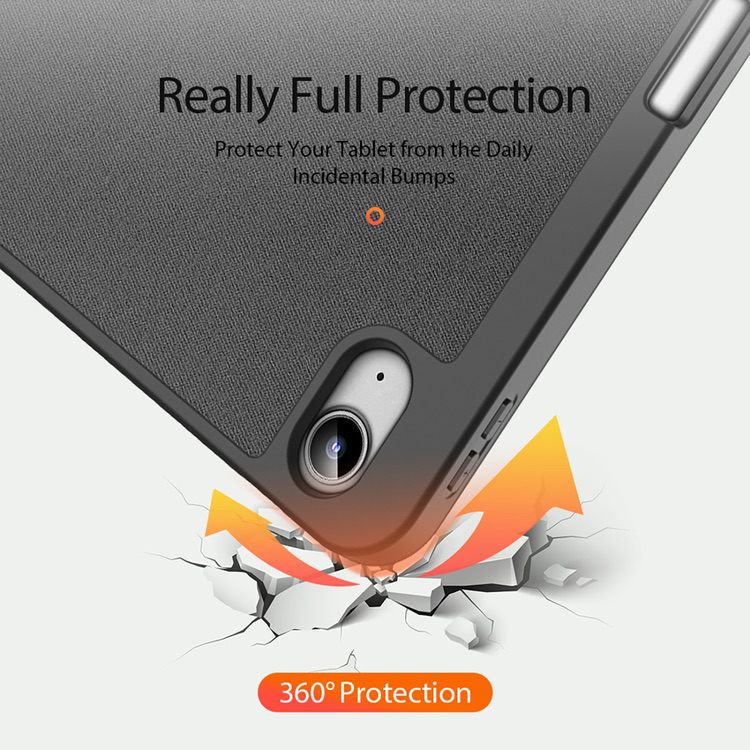 iPad 10 2022 Case DUX DUCIS Domo Series - Black