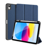 iPad 10 2022 Case DUX DUCIS Domo Series - Blue
