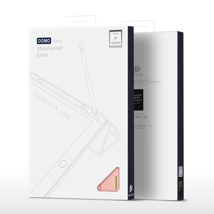 iPad 10 2022 Case DUX DUCIS Domo Series - Pink