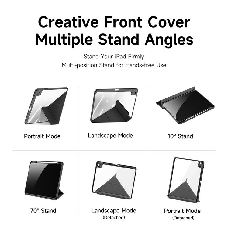 iPad 10 2022 Case DUX DUCIS Magi Series - Black