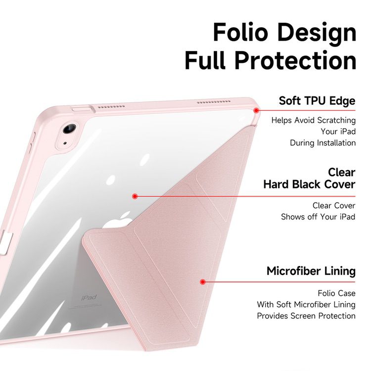 iPad 10 2022 Case DUX DUCIS Magi Series - Pink