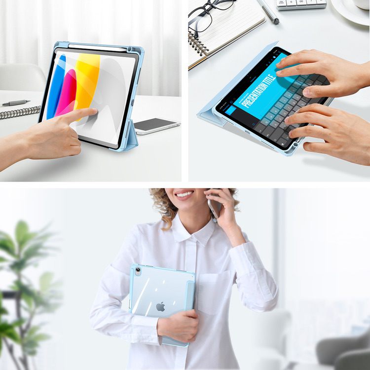 iPad 10 2022 Case DUX DUCIS Toby Series - Blue