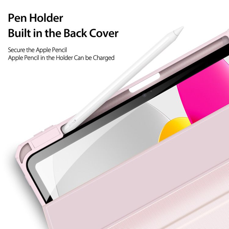 iPad 10 2022 Case DUX DUCIS Toby Series - Pink