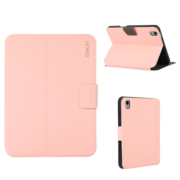 iPad 10 2022 Case With Pen Slot ENKAY - Pink