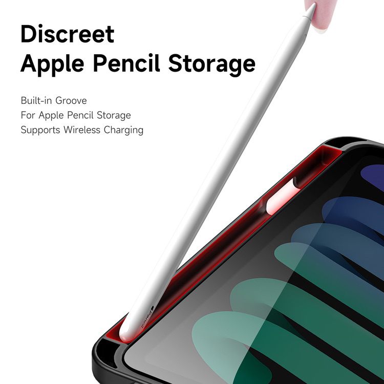 iPad Mini 6 Case DUX DUCIS MAGI Series Detachable - Black