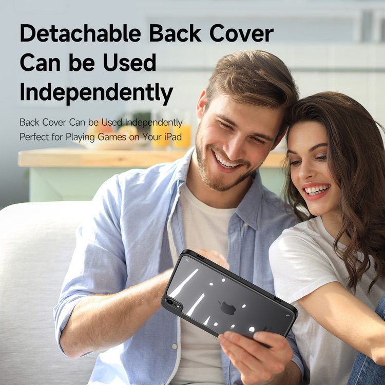 iPad Mini 6 Case DUX DUCIS MAGI Series Detachable - Black