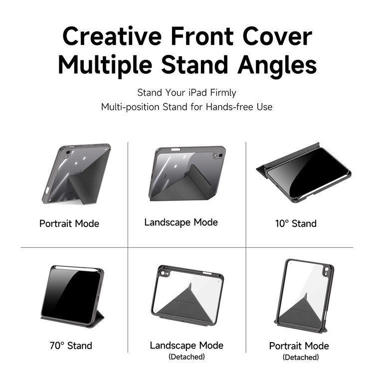 iPad Mini 6 Case DUX DUCIS MAGI Series Detachable - Grey