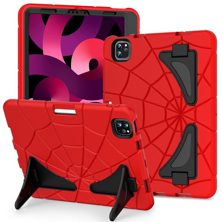 iPad Pro 11 2022/2021/2020/2018 Case Armour Shockproof Protective - Red Black