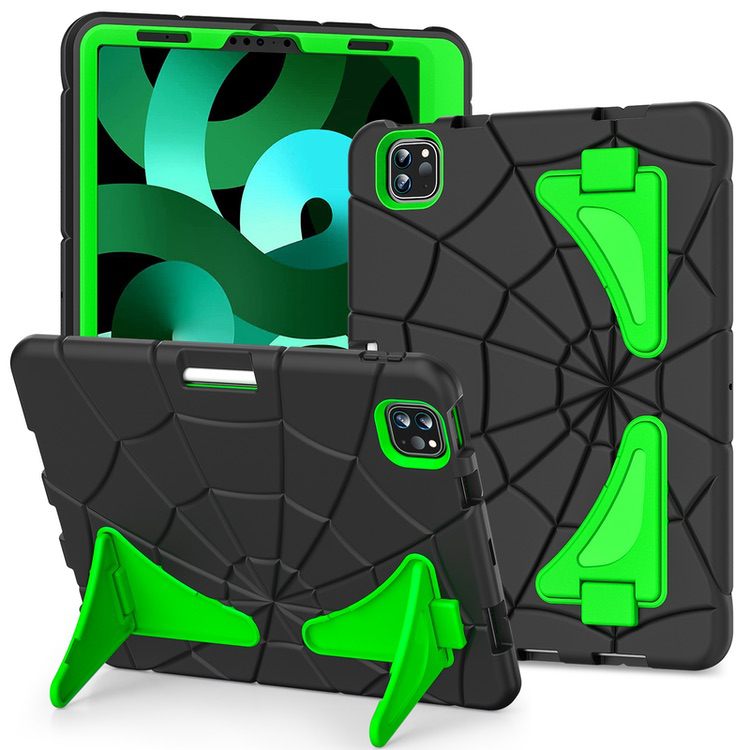iPad Pro 11 2022/2021/2020/2018 Case Armour Shockproof Protective - Green Black
