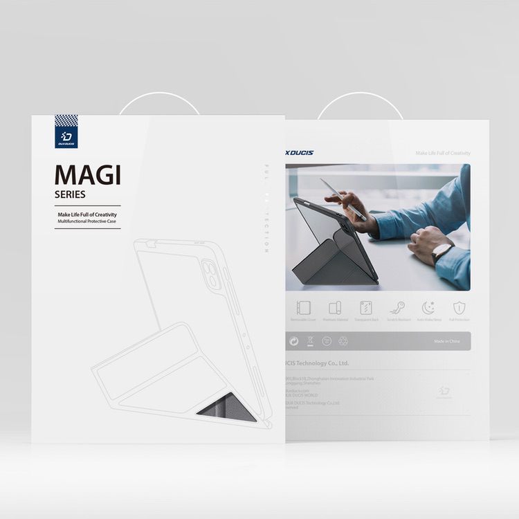 iPad Pro 11 2022/2021/2020/2018 Case DUX Magi Series - Grey