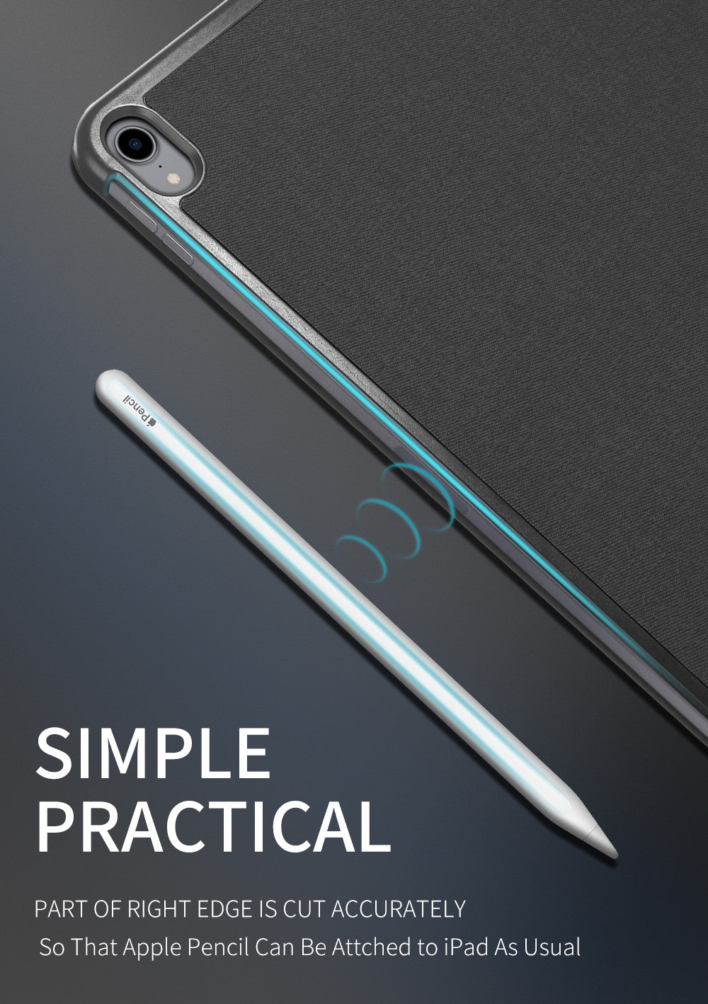 iPad Pro 11 2018 Case DUX DUCIS Domo Series - Rose Gold