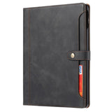 iPad Pro 12.9 2022/2021/2020 Case with Wallet & Cards Slots - Black