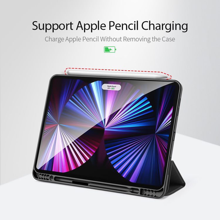 iPad Pro 12.9 2022 / 2021 / 2020 Case DUX DUCIS Domo - Black