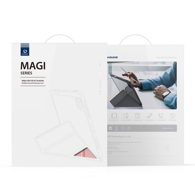 iPad Pro 12.9 2022/2021/2020/2018 Case DUX Magi Series - Pink