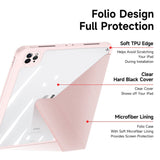 iPad Pro 12.9 2022/2021/2020/2018 Case DUX Magi Series - Pink