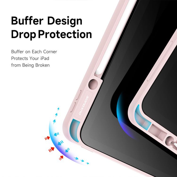 iPad Pro 12.9 2022/2021/2020/2018 Case DUX Magi Series - Pink
