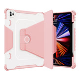 iPad Pro 12.9 Case Shockproof With Pen Slot & Rotation Design - Pink