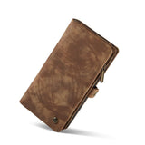 iPhone 12 Pro Max Case CASEME Multi-slot Detachable - Brown