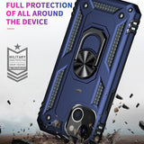 iPhone 13 Mini Case With Rotating Holder - Blue