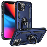 iPhone 13 Mini Case With Rotating Holder - Blue