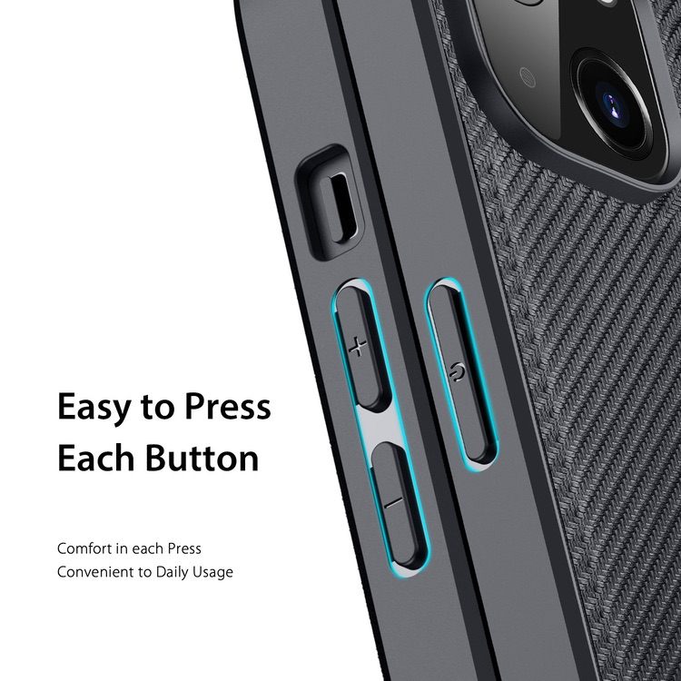 iPhone 14 Case DUX DUCIS Fino Series - Black